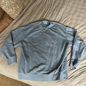 MATE the Label Light Blue Crewneck Sweatshirt xs